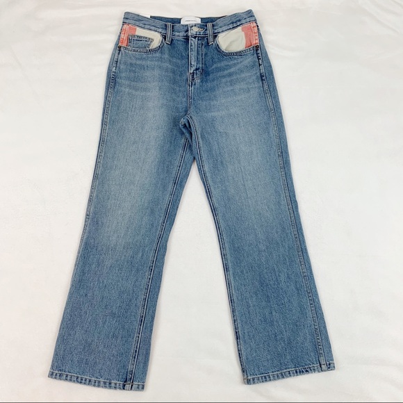 The Five-Pocket Vanessa Crop Straight Leg Jeans - Picture 2 of 11